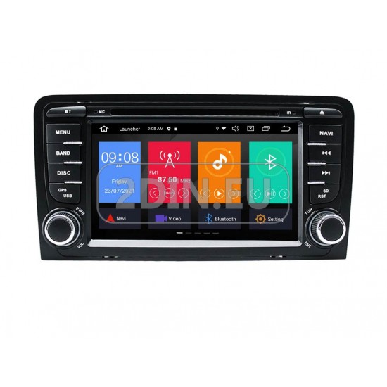 AUDI A3 - МУЛТИМЕДИЯ / Навигация android 16 DVD CPU:8-Core, RAM:4Gb + CARPLAY + DSP 